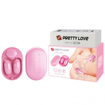 Виброяйцо PRETTY LOVE - Fun Box Pink, BI-300054