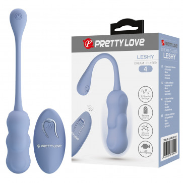 Виброяйцо с дистанционным управлением Pretty Love - Leshy Dream Chaser 4 Blue, BI-014868W-A5