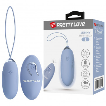 Виброяйцо серии Pretty Love - Jenny Dream chaser 1 Green, BI-014362W-9A5