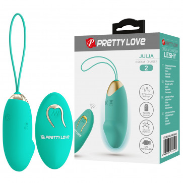 Виброяйцо серии Pretty Love - Julia Dream chaser 2 Green, BI-014362W-4A4