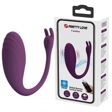 Виброяйцо управляемое смартфоном Pretty Love - Catalina 12 vibration functions Mobile APP, BI-014935HP-1