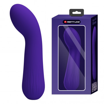Вибромассажер для стимуляции точки G Pretty Love - Faun Dark Purple, BI-014724-3