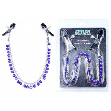 Зажимы для сосков Fetish Boss Series - №1 Exclusive Nipple Clamps, BS6100009