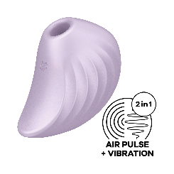Вакуумный стимулятор клитора  Pearl Diver цвет: фиолетовый Satisfyer (Германия)