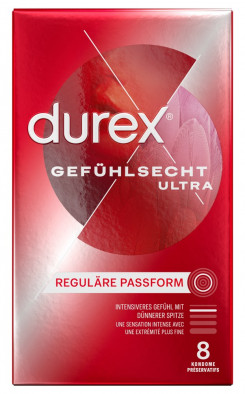 Презервативи - Durex Gef??hlsecht Ultra x 8