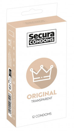 Презервативи - Secura Original, 12 шт.