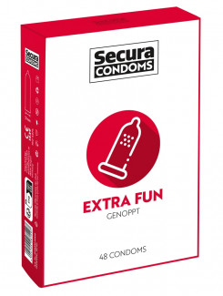 Презервативи - Secura Extra Fun, 48 шт.