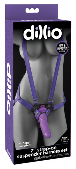 Dillio 7" Strap-On Suspender
