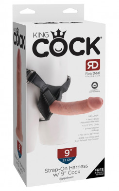 KC Strap-On with 9" Cock Light