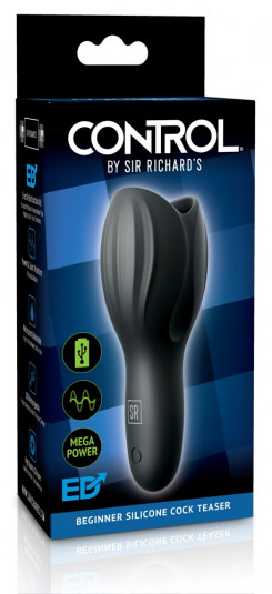 Sir Richard's Control Silicone Cock Teaser - Black
