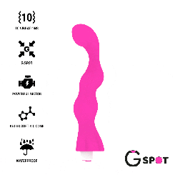 Вибратор для зоны G GEORGE,  цвет: розовый G-SPOT (Испания)