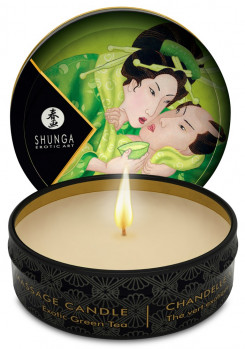 Масажна свічка - Shunga Mini Candle GreenTea 30