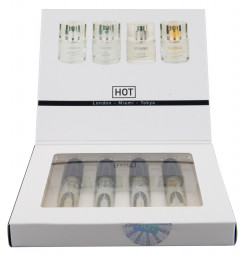Тестовий набір жіночих парфумів з феромонами - HOT Tester Woman, 4 x 5 мл