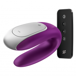 Смарт вибратор для пар Double Fun цвет: фиолетовый Satisfyer (Германия)