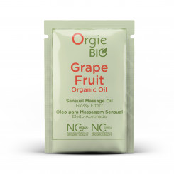 САШЕТ Органическое массажное масло с ароматом грейпфрута GRAPE FRUIT Orgie BIO (Бразилия-Португалия)