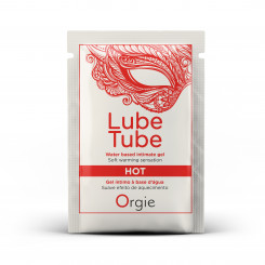 САШЕТ Согревающая смазка (лубрикант) для секса LUBE TUBE HOT Orgie (Бразилия-Португалия)