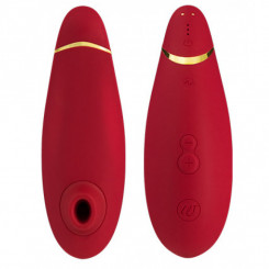 Бесконтактный стимулятор клитора цвет: красный  Womanizer Premium  (Германия)