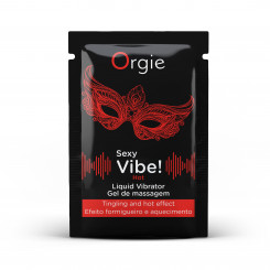 САШЕТ Жидкий вибратор SEXY VIBE, 2 мл вибрация + согревающий эффект Orgie (Бразилия-Португалия)