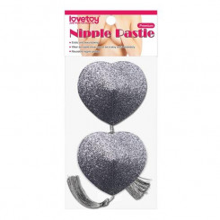 Пестіси - Reusable Glitter Heart Tassel Nipple Pasties