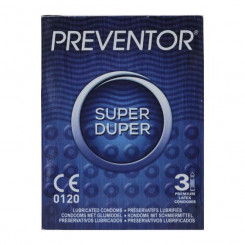 Презервативи - Preventor Super Duper, 3 шт.