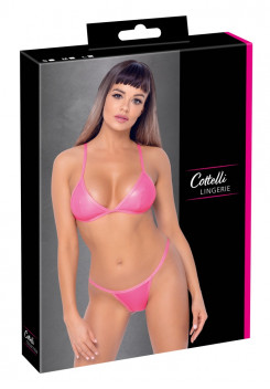 Комплект білизни - 2230399 Cottelli Collection Bikini Hot Pink