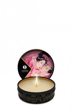Масажна свічка - Shunga Candle 30 ml Rose Petals/Aphrodisia