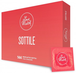 Ультратонкие презервативы Love Match - Sottile, №144