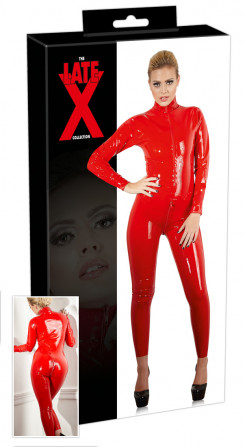 2900068 {} Latex Catsuit red