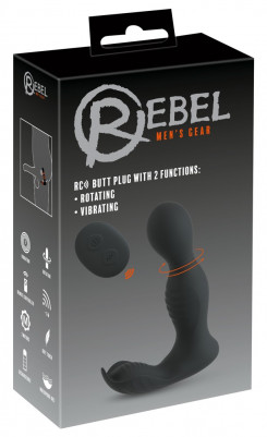 Анальна пробка - Rebel RC Butt Plug With 2 Functions