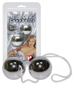Вагинальные шарики - Basic Loveballs Silber