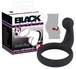 Эрекционное колцо - Black Velvets Cock RIng