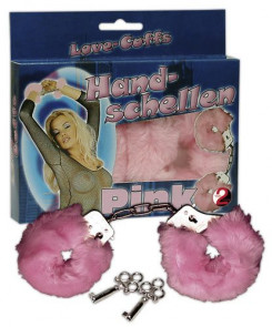 Наручники - HandschellenLove Cuffs, розовые