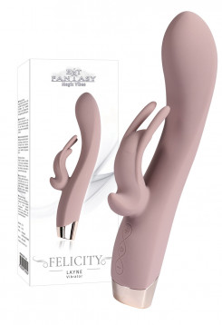 Hi-tech вибратор - HOT FANTASY Felicity Layne Vibrator, розовый