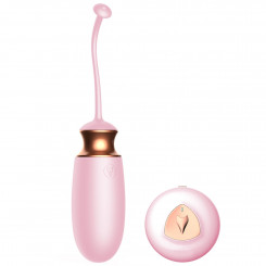 Віброяйце - Vibrating Silicone Love Egg Pink, USB, 10 Function, Heating, Voice Control