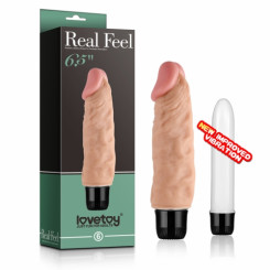 Реалистичный вибратор - 6.5'' Real Feel Vibrator 6 Flesh