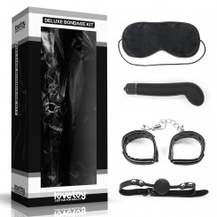 Набір БДСМ - Deluxe Bondage Kit (маска, вібратор, наручники, кляп)