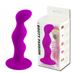 Анальная пробка - Silicone Anal Stimulator with suction cup - Pink