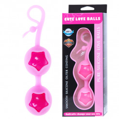 Silicone Love Balls,  Available color: Pink Purple