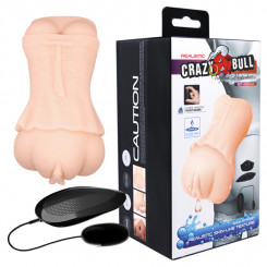Мастурбатор - Crazy Bull Vagina Masturbator Flesh Vibrating II