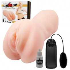 Мастурбатор - Crazy Bull Pocket Pussy Vagina Lea Masturbator Flesh Vibrating