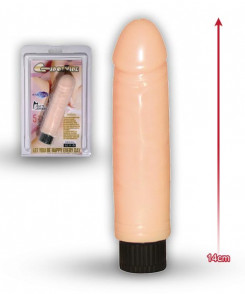 Реалистичный вибратор - Lady Finger Jelly Vibe Flesh, 12,2 cm