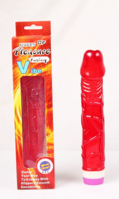Вибратор - Classic Jelly Vibe Red