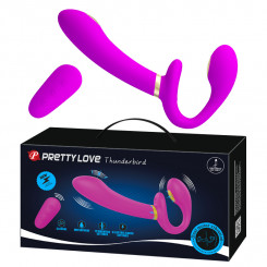 Страпон - Pretty Love Thunderbird harness-free Stimulator Purple