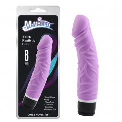 Вібратор - M-Mello Thick Realistic Dilio Purple
