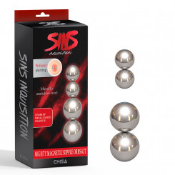 Затискачі для сосків - Sins Inquisition Mighty Magnetic Nipple Orbs Kit