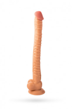 Реалистичный фаллоимитатор Toyfa Realstick Nude, PVC, телесный, 34,5 см
