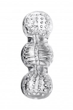 Мастурбатор нереалистичный Lingam By Toyfa Rashmi, TPE, прозрачный, 15,5 см