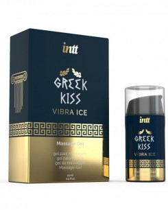 Масажний гель - Intt Greek Kiss Vibra Ice, 15 мл