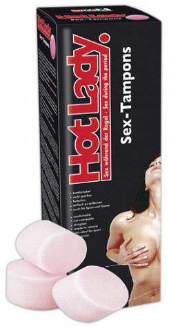 Тампоны - Hot Lady Sex Tampons Mini, 8 шт.