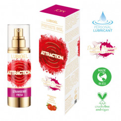 Рідкий вібратор - Intimate Gel With Liquid Vibrator Effect (Mai Attraction) Strawberry 30 мл